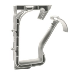 1 Box of 100 - nVent CADDY White Polypropylene Nail-on Cable Support, 10mm Max. Bundle