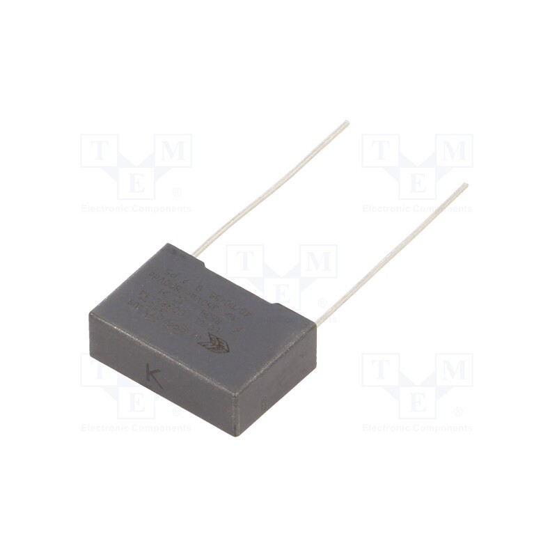 2 pcs x KEMET - R53BI31005000K - Capacitor: polypropylene, 0.1uF, 6x12x18mm, THT, ±10%, 25mm, 800VDC