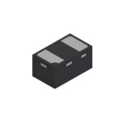 100 pcs - Diodes Inc D5V0FS4U10LP-7, Quad-Element Uni-Directional TVS Diode, 350mW, 10-Pin U-DFN2510