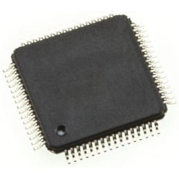 5 pcs - Microchip AVR128DB64-I/PT, 12bit AVR Microcontroller MCU, AVR, 24MHz, 128 kB Flash, 64-Pin TQFP