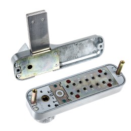 1 pcs - Aluminium Mechanical Brushed Code Lock