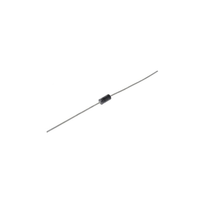 100 pcs - onsemi, 6.2V Zener Diode 5% 1 W Through Hole 2-Pin DO-41
