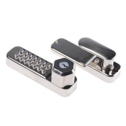 1 pcs - Stainless Steel Mechanical Brushed Code Lock