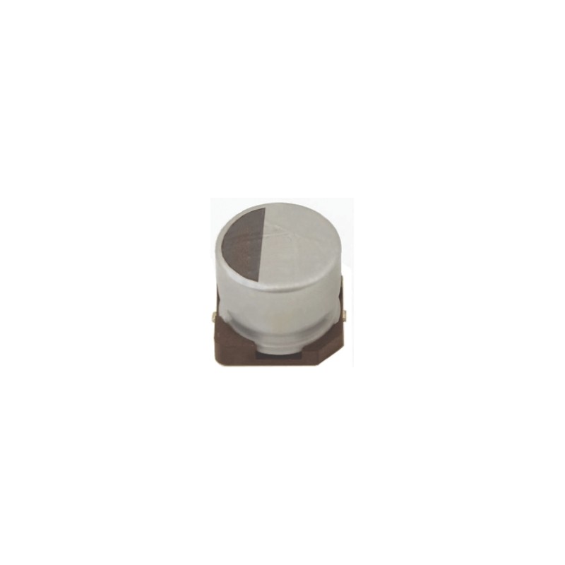 50 pcs - Nichicon 10μF Aluminium Electrolytic Capacitor 50V dc, Surface Mount - UZG1H100MCL1GB