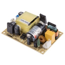 1 pcs - MEAN WELL Switching Power Supply, RPS-30-48, 48V dc, 625mA, 30W, 1 Output, 80 - 264V ac Input Voltage