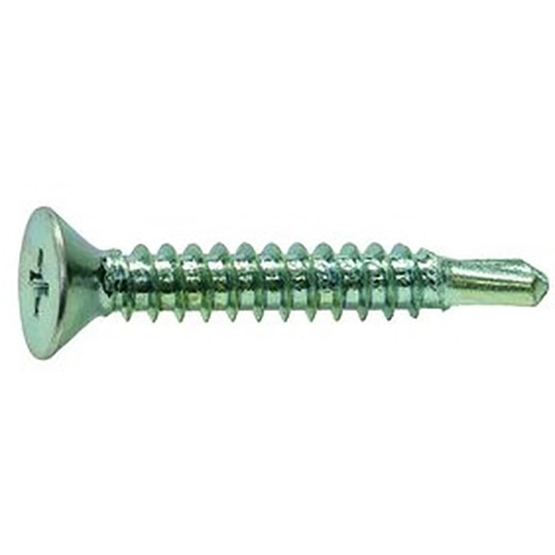 50 pcs - RS PRO Zinc Steel Self Drilling Screw x 2in Long