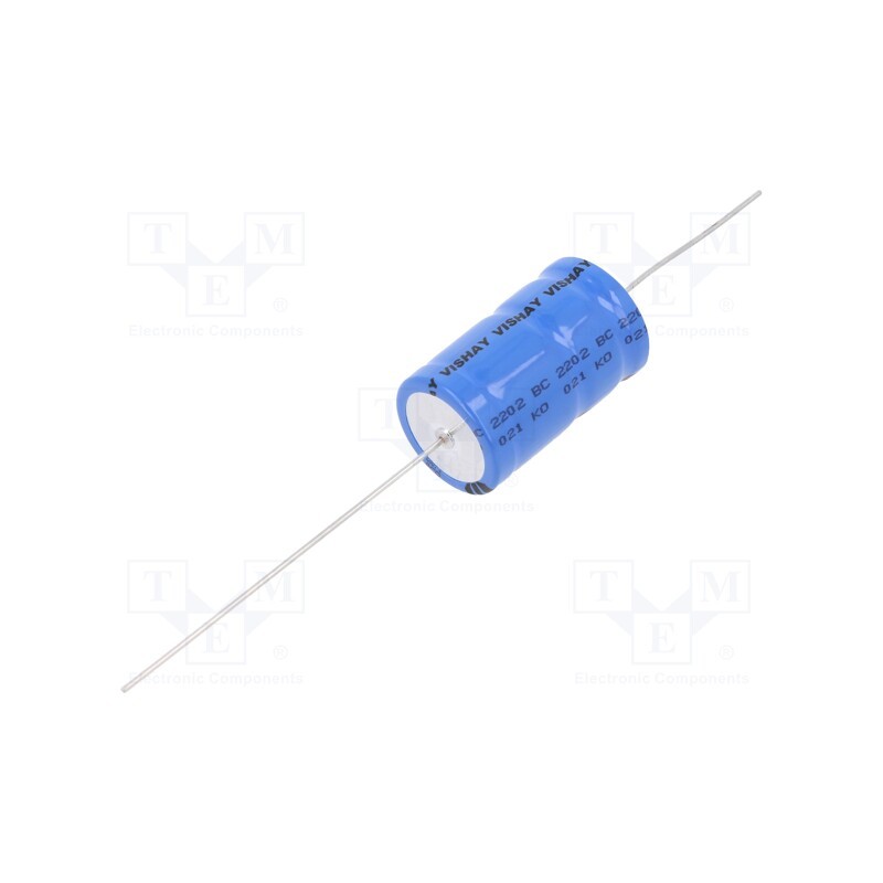 1 pcs x VISHAY - MAL202115472E3 - Capacitor: electrolytic, THT, 4.7mF, 16VDC, Ø18x30mm, ±20%, 8000h
