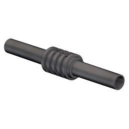 1 Bag of 2 - Staubli Black, Female Banana Coupler With Brass contacts and Nickel Plated - Socket Size: 4mm