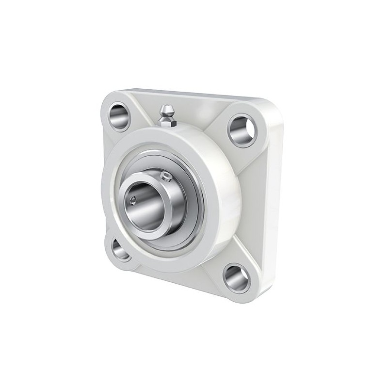 1 pcs - 4 Hole Flange Bearing Unit, RCJY30-TV-VA-FD, 30mm ID