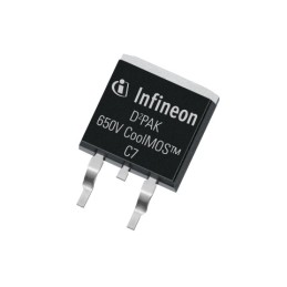 5 pcs - Silicon N-Channel MOSFET, 31.2 A, 650 V, 3-Pin TO 263 Infineon IPB65R190C7ATMA2