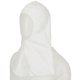 1 Bag of 300 - 3M 446 White Yes Polyethylene Protective Hood, Resistant to Non-Hazardous Substances