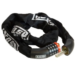 1 pcs - Kasp Combination Weatherproof Aluminium Combination Padlock, 12mm Body