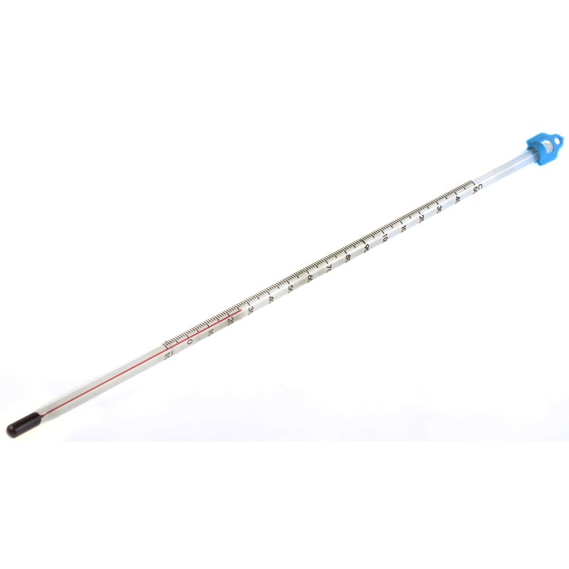 1 Bag of 5 - Brannan Immersion Glass Thermometer, +150 °C max