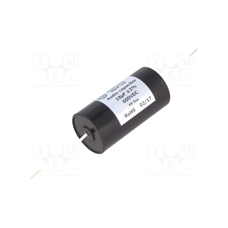 1 pcs x MIFLEX - MKP10H618G-C - Capacitor: polypropylene, 18uF, 600VDC, ±2%, Ø40x78mm, -25÷85°C