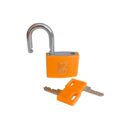 1 pcs - RS PRO Key Padlock, 6mm Shackle, 43mm Body