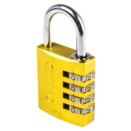 1 pcs - ABUS 145/40 Combination Weatherproof Aluminium, Steel Safety Padlock, 6mm Shackle, 40mm Body