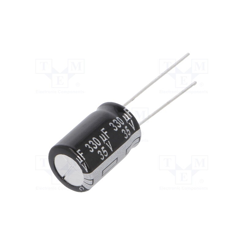 2 pcs x PANASONIC - EEUFR1E681B - Capacitor: electrolytic, low ESR, THT, 680uF, 25VDC, Ø10x16mm, ±20%