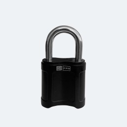 1 pcs - RS PRO Combination Zinc Alloy Padlock, 8mm Shackle, 55mm Body