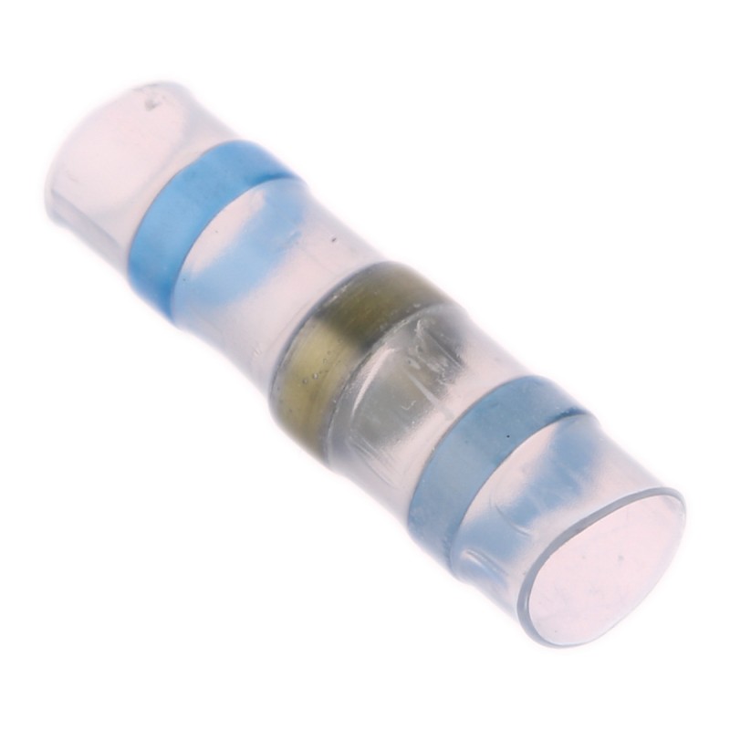 1 Box of 200 - TE Connectivity Transparent Polyolefin Solder Sleeve 32.5mm Length 2.8 - 7.3mm Cable Diameter