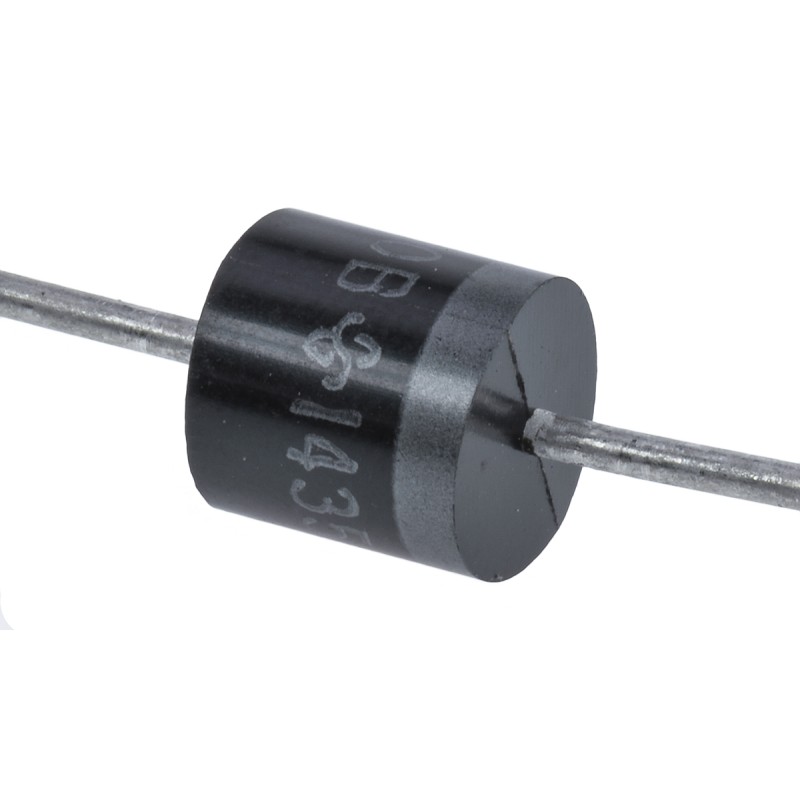 5 pcs - Vishay 100V 6A, Rectifier Diode, 2-Pin P600 P600B-E3/54