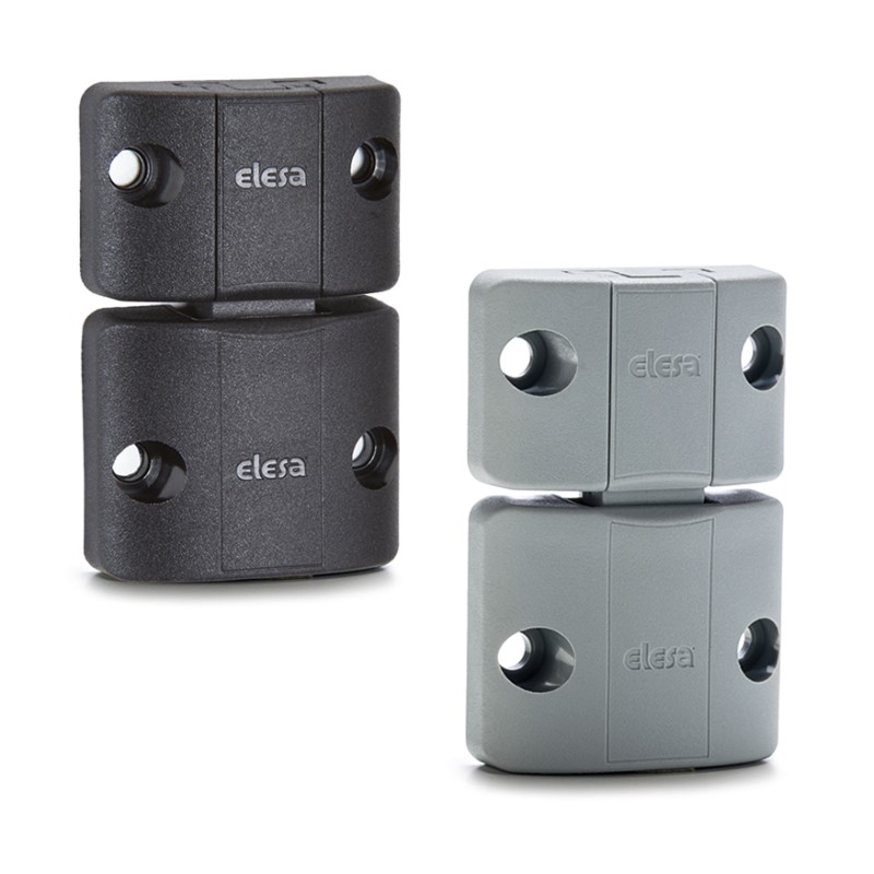 1 pcs - Elesa PA Lockable,Spring Loaded Gate Latch, 38 x 31.5 x 25mm