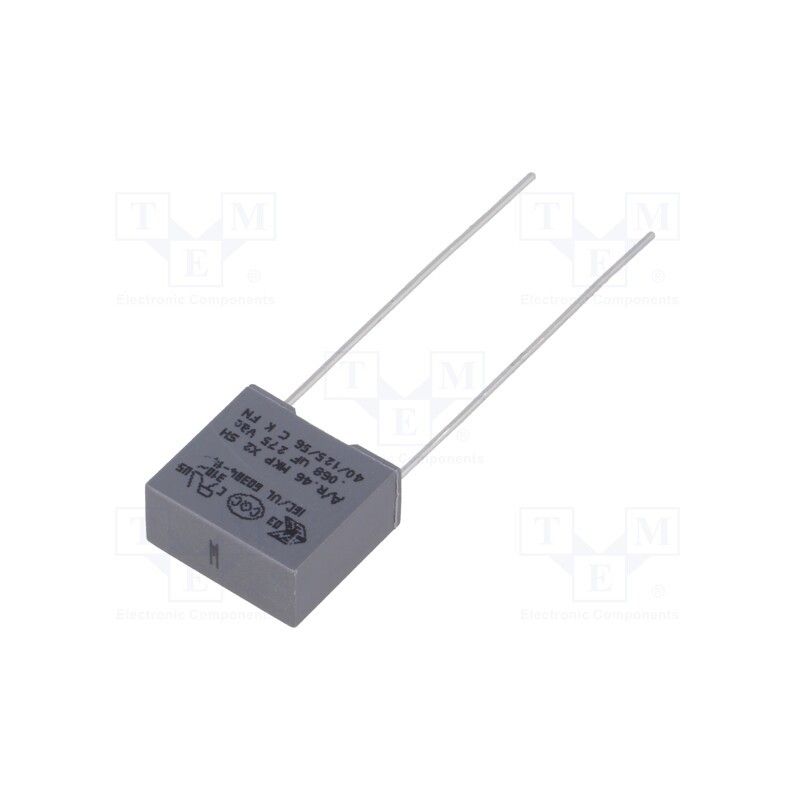 5 pcs x KEMET - R46KF268040H1M - Capacitor: polypropylene, 68nF, 13x6x12mm, THT, ±20%, 10mm, 560VDC