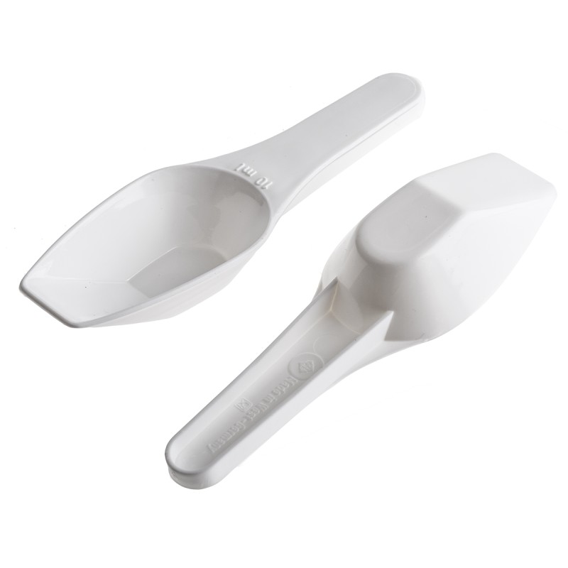 1 Box of 5 - RS PRO PP Measuring Scoop, 10ml Capacity, White