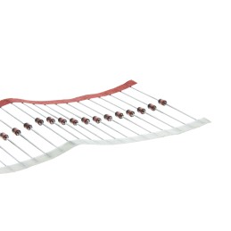 100 pcs - Vishay, 15V Zener Diode 6% 1.3 W Through Hole 2-Pin DO-41