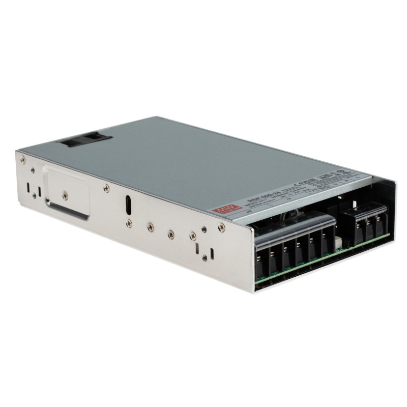 1 pcs - MEAN WELL Switching Power Supply, RSP-500-24RS, 24V dc, 21A, 504W, 1 Output, 120 - 370 V dc, 85 - 264 V