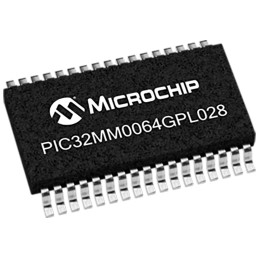 5 pcs - Microchip PIC32MM0064GPL028-I/SS, 32bit PIC Microcontroller, PIC32, 25MHz, 64 kB Flash, 28-Pin SSOP