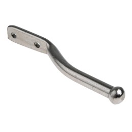 1 pcs - RS PRO Stainless Steel Gate Latch, 48 x 37 x 56mm