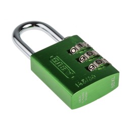 1 pcs - ABUS 145/30 Combination Weatherproof Aluminium, Steel Safety Padlock, 5mm Shackle, 30mm Body