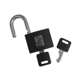 1 pcs - RS PRO Key Padlock, 6mm Shackle, 43mm Body