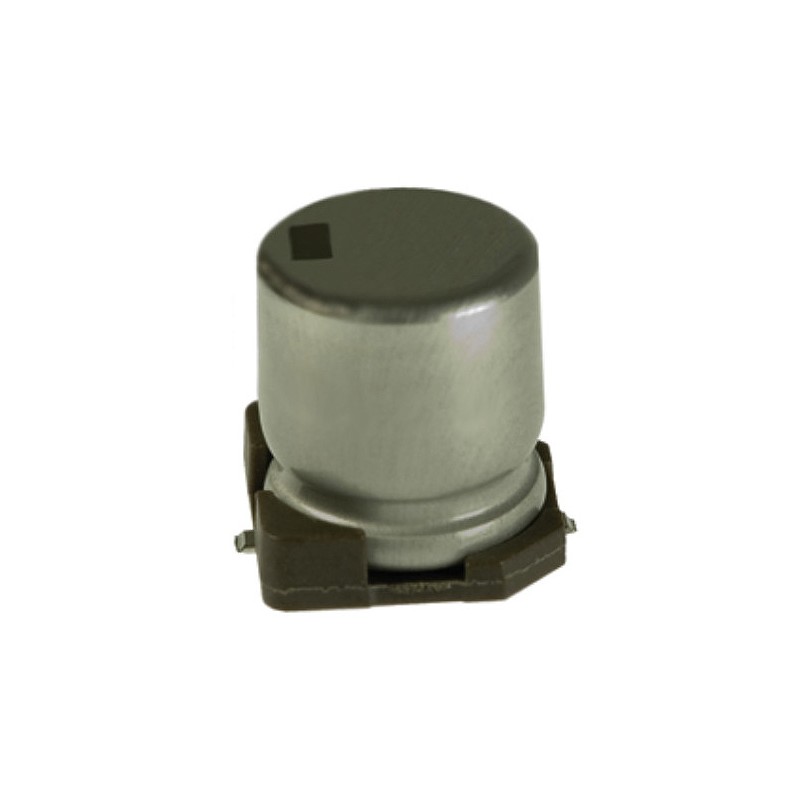 50 pcs - Nichicon 220μF Aluminium Electrolytic Capacitor 50V dc, Surface Mount - UWD1H221MCL1GS