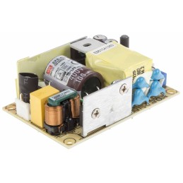 1 pcs - MEAN WELL Switching Power Supply, EPS-45S-48, 48V dc, 1A, 48W, 1 Output, 127 - 370 V dc, 90 - 264 V ac