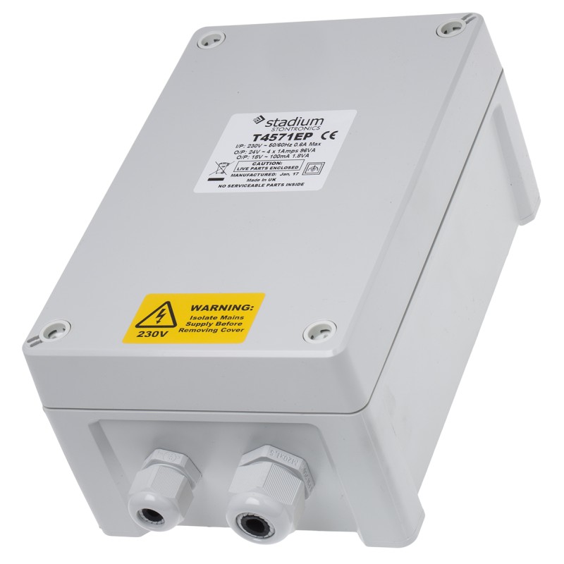 1 pcs - RS PRO Switching Power Supply, 24V ac, 5A, 120VA, Quad Output, 230V ac Input Voltage