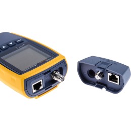 1 Kit - Fluke Networks Cable Tester Coaxial, RJ11, RJ45, MICROSCANNER 2 KIT