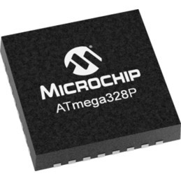 5 pcs - Microchip ATMEGA328P-MUR, 8bit AVR Microcontroller, ATmega, 20MHz, 32 kB Flash, 32-Pin QFN