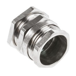 1 Box of 5 - SIB PE Boulay Series Metallic Brass Cable Gland, PG13 Thread, 9.5mm Min, 12mm Max, IP65