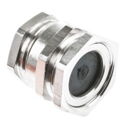 1 Box of 5 - SIB PE Boulay Series Metallic Brass Cable Gland, PG13 Thread, 9.5mm Min, 12mm Max, IP65