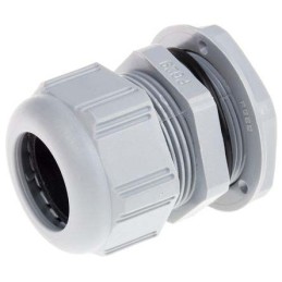 1 Box of 5 - Legrand Grey Plastic Cable Gland, M32 Thread, 6.5mm Min, 9.5mm Max, IP66