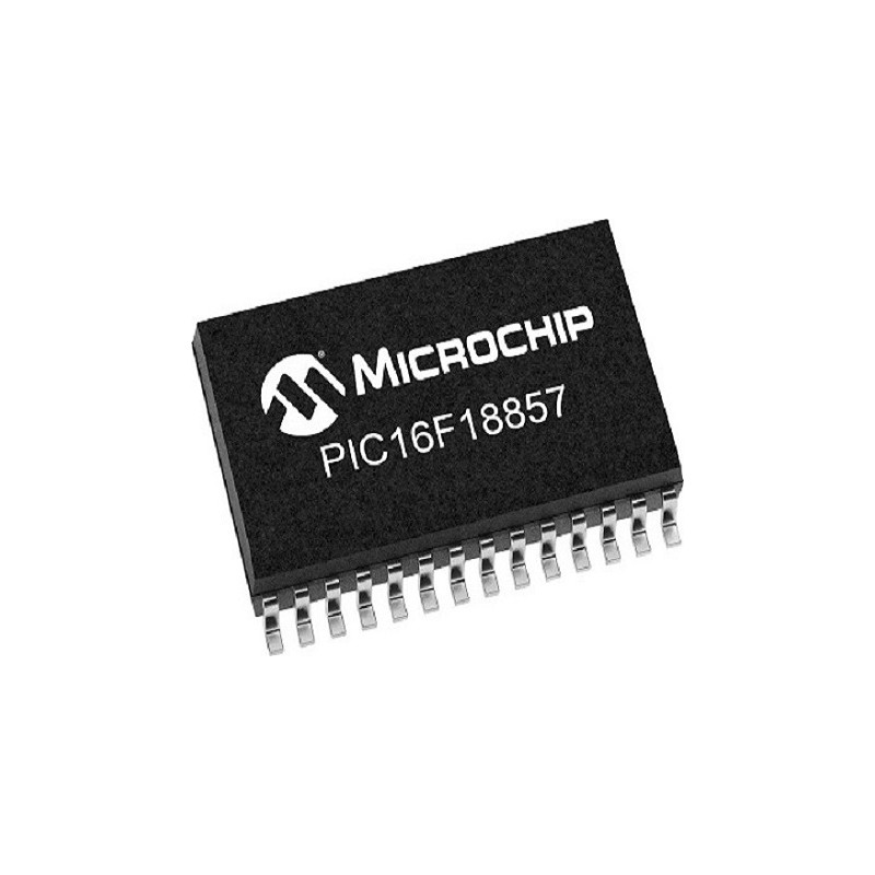 5 pcs - Microchip PIC16F18857T-I/SS 8 bit MCU Microcontroller MCU, PIC16, 24-Pin TQFP