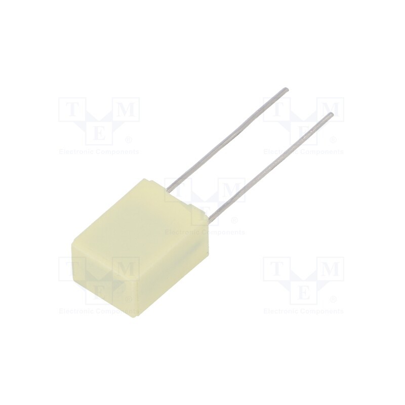 5 pcs x KEMET - R82IC3100Z355K - Capacitor: polyester, 100nF, 160VAC, 250VDC, 5mm, ±10%, 7.2x5x10mm