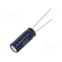 2 pcs x PANASONIC - EEUFC1V331L - Capacitor: electrolytic, low ESR, THT, 330uF, 35VDC, Ø8x20mm, ±20%