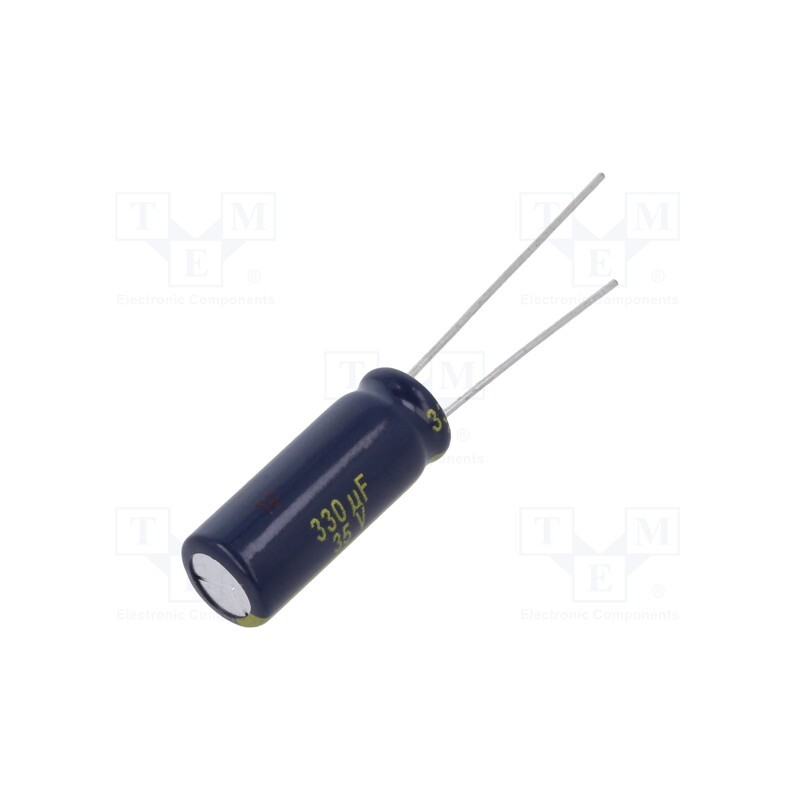 2 pcs x PANASONIC - EEUFC1V331L - Capacitor: electrolytic, low ESR, THT, 330uF, 35VDC, Ø8x20mm, ±20%