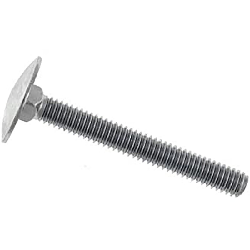 50 pcs - Steel, Hex Bolt, 1/4-20 x 2 1/2in