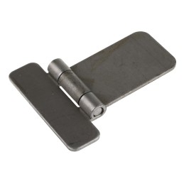 2 pcs - Pinet Steel Tee Hinge, 62mm x 74mm x 2mm