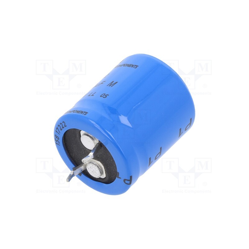 1 pcs x VISHAY - MAL215817222E3 - Capacitor: electrolytic, SNAP-IN, 2.2mF, 40VDC, Ø22x25mm, ±20%