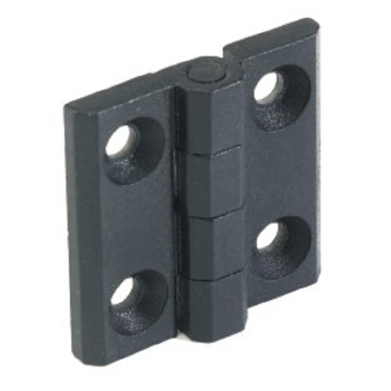 2 pcs - Savigny Aluminium Alloy Butt Hinge, 40mm x 40mm x 9mm