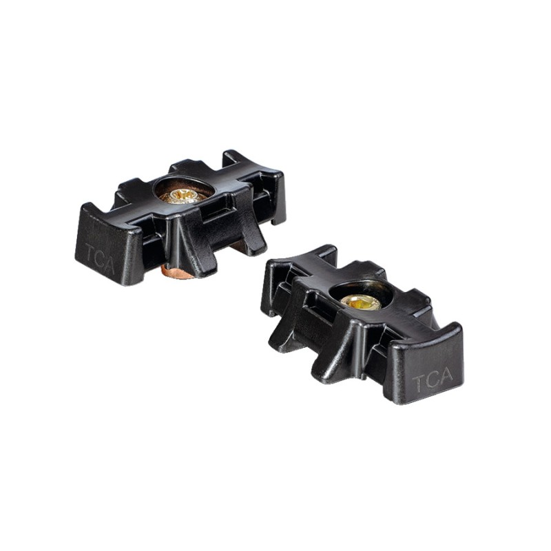 1 Box of 500 - HellermannTyton Self Adhesive Black Cable Tie Mount 46 mm x 70mm, 46mm Max. Cable Tie Width